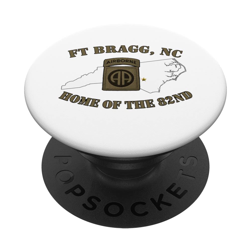 Fort Bragg Military Base-Army Post-Fayetteville, NC design PopSockets Swappable PopGrip