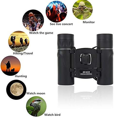 人気ランキング1位 Thatboyjp 双眼鏡 コンサート10倍 高倍率 40 22 ライブ ドーム用 軽量 小型 防水 アウトドア 遠足 旅行 スポーツ観戦 相撲観戦 歌舞伎鑑賞 バードウオッチング ピント調整機能付き 超お買い得高評価