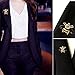 HuntGold 1 PC New Fashion Women Delicate Little bee Crystal & Rhinestone Pin Brooch Black