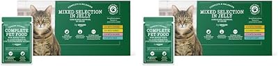 by Amazon Complete Food for Adult Cats Mixed In Jelly 96 x 100g 4.8 kg
