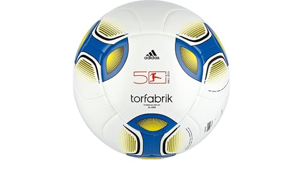 adidas Torfabrik 2012 Glider - Balón de fútbol white/prime blue ...