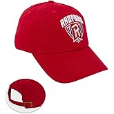 Desert Cactus Radford University Baseball Hat Highlanders Brimmed Embroidered Cap Adjustable Cloth Strap Adult (Style A) Red