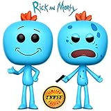 Funko POP Rick and Morty Mr. Meeseeks and Mr. Meeseeks w/CHASE Action Figure Bobble Heads Kit by Warp Gadgets