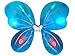Butterfly Wing / Fairy Wing Costume for Girls - Glow in the Dark - Turquoise