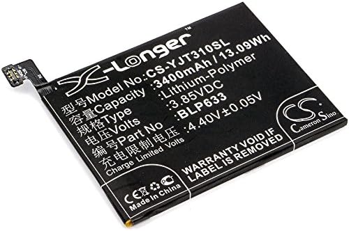 3.85V Battery for Oneplus 3T Dual SIM Premium Cell 3400mAh Li-Polymer + Pathusion Pry Tool