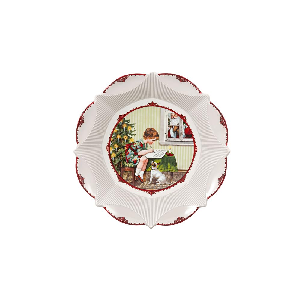 Villeroy & Boch 14-8332-3679 Pastry Plate, Porcelain, White/Coloured