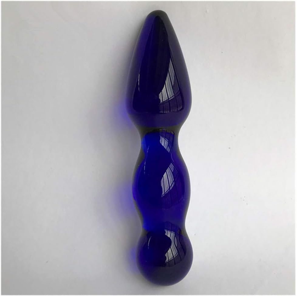 Deep Blue Crystal Glass Cap - Gift