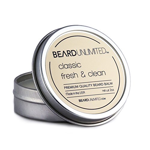 Beard Unlimited - Beard Balm- Leave In Conditioner - Classic Fresh & Clean