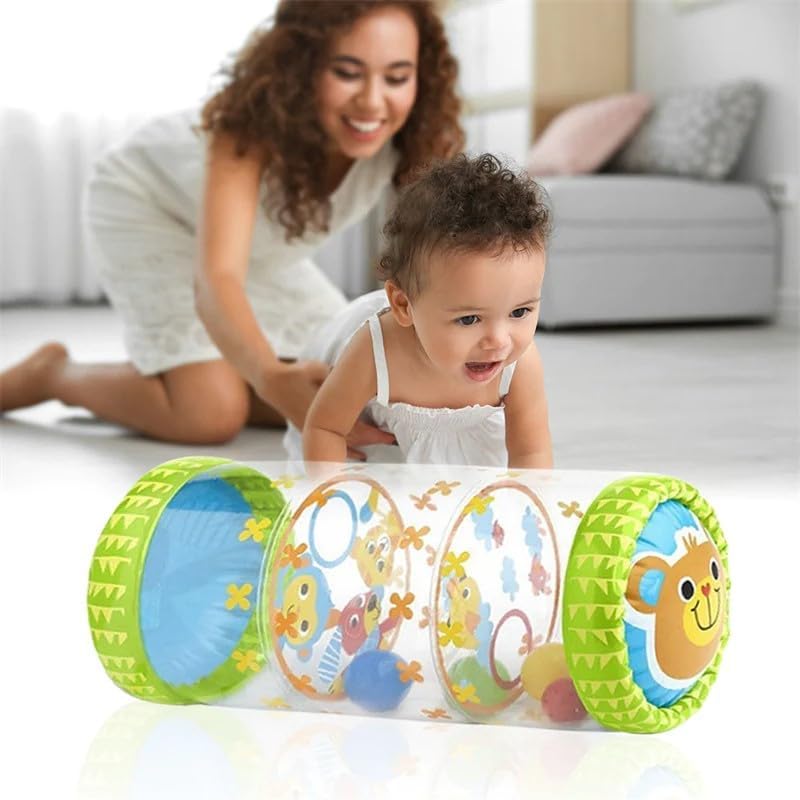 Juguete inflable para bebés, juguetes para gatear para bebés, pelota para gatear y trepar para niños pequeños, los mejores juegos educativos, para 3-36 meses, regalos para Navidad y cumpleaños
