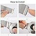 TRUMiRR 20mm Milanese Loop Watch Band Magnetic Closure Strap for Samsung Gear S2 Classic, Galaxy Watch 42mm, Gear Sport SM-600, Moto 360 2 Gen 42mm Men, Pebble Time Round 20mm, Black