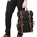 Lifewit Waxed Canvas Backpack Waterproof 15.6 Inch Laptop Casual School College Bags Travel Rucksack