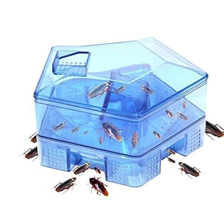 SHRBI Cockroach Traps Box Cockroach Bug Catcher Insect Killer Zapper Traps for Home & Kitchen Organizer