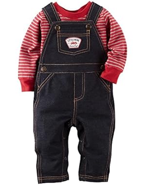 Carter's Baby Boys' 2 Piece Overall Set (Baby)