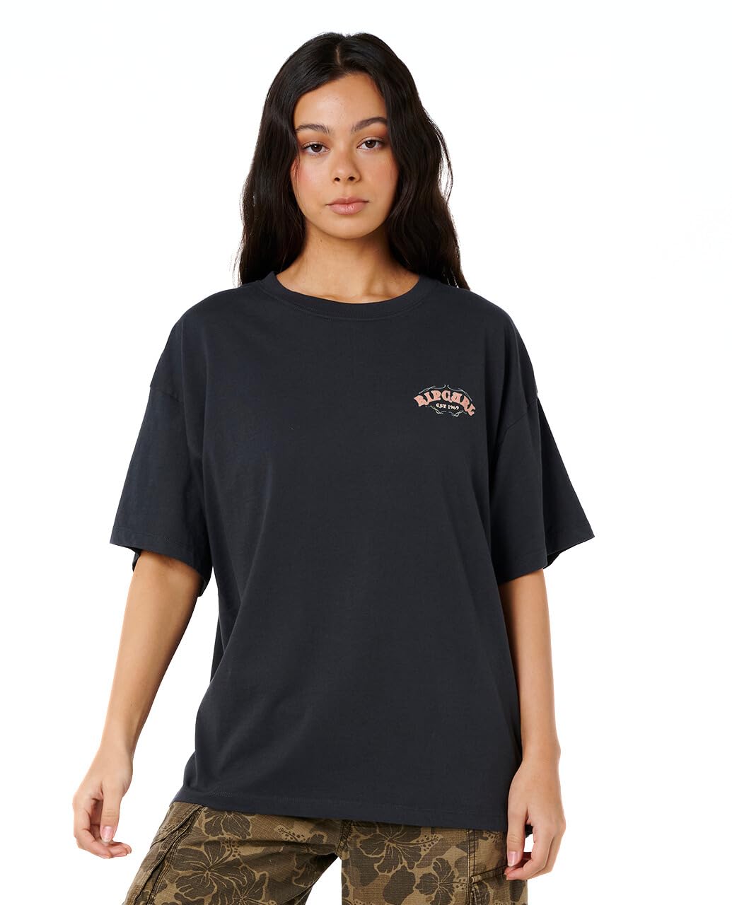 Rip Curl Women's Heritage Crew Neck Short Sleeve