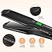 BESTOPE Hair Straightener 1.75 inch Wide Plate Flat Iron with Ceramic Instant Heat Up 450°F for Healthy Silky Hair(Dual Voltage, Auto Shut)