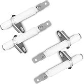 4PCS 00631633 Gas Range Burner Electrode Replacement for Bosch Oven Igniter Replacement Parts,Range Surface Burner Igniter,Replaces AP5950372 4162041 PS10057850
