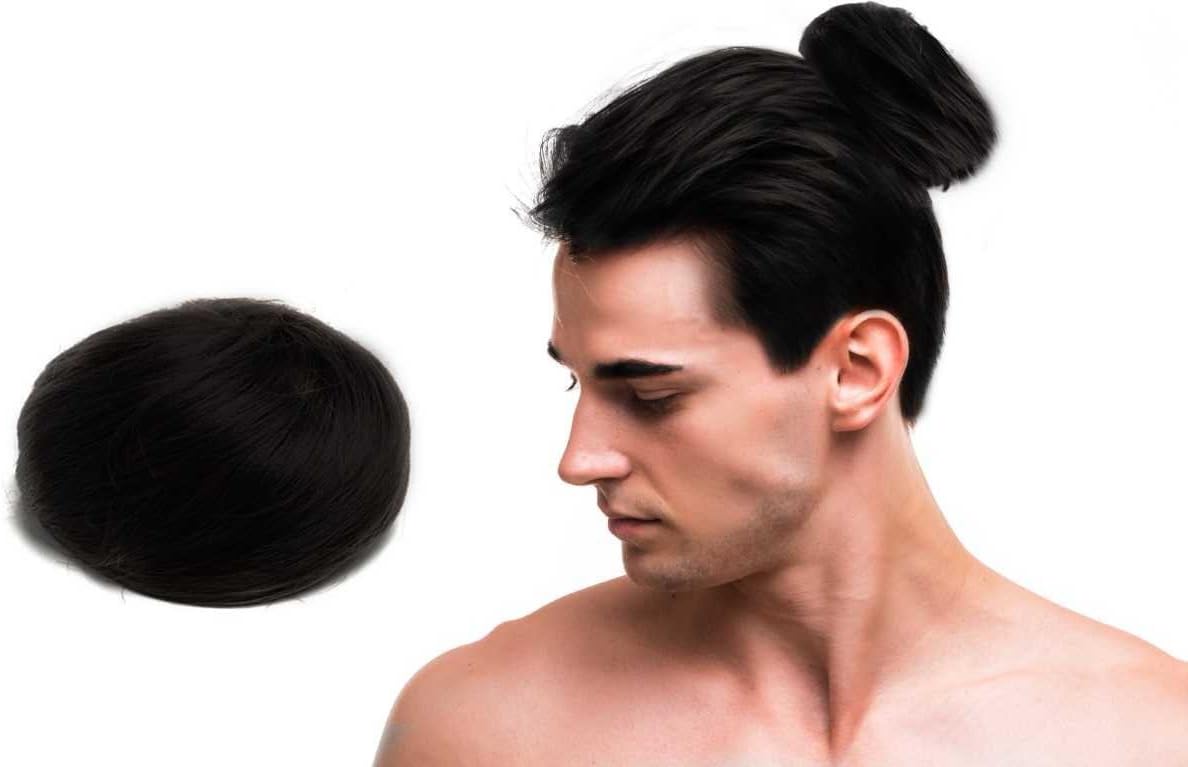 Man Bun The Original Clip On Man Bun Tm Black By Man Bun Tm