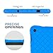 MoKo Case for All-New Amazon Fire HD 10 Tablet (7th Generation, 2017 Release) - [Honey Comb Series] Light Weight Shockproof Soft Silicone Back Cover [Kids Friendly] for Fire HD 10.1