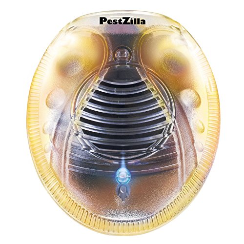 PestZilla Indoor Robust Plug-in Spider and Bed Bug Pest Repeller + Night Light – Eradicates Spiders, Bed Bugs, and all types of other Rodents and Insects