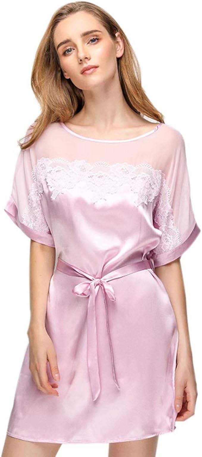 para Mujer Camisones de Verano Camisón Fino Seda Servicio a Domicilio para Mujer Camisones de Verano Camisón Fino Seda Servicio a Domicilio