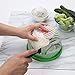 Salad Cutter Bowl With Peeler,60 Second Salad Maker Easy Fast Fruit Vegetable Cutter Bowl,Strong Durable FDA-Approved Slicer,Chopper,Strainer,Cutting Board All in One for Kitchen, Fresh Salad cutter