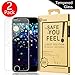 iPhone 8 Screen Protector, iPhone 7 Screen Protector, BTGGG 2 Pack Tempered Glass Screen Protector for iPhone 7/ iPhone 6/ 6s [0.2mm 2.5D Edge] [Crystal Clear] [Bubble Free]