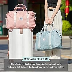 Travel Duffel Bag, Sports Tote Gym Bag, Shoulder