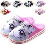Cute Funny Unisex Animal Cartoon Pattern Winter Warm Thick Slipper