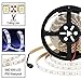 SUPERNIGHT LED Light Strip, 16.4ft/5M SMD 5050 60Leds/M Cool White Waterproof Led Flexible Flash 300 LEDs Rope Lights