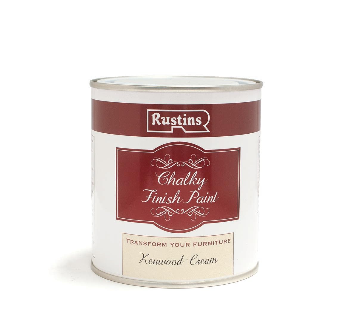 RUSTINS Chalky Finish Paint Kenwood Cream 250ml