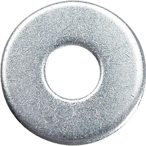 Pack of 100 Large U-Plates M8 According to DIN 9021 V2A Stainless Steel