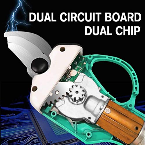 BGSFF Elektrische Astschere, wiederaufladbare 21-V-Astschere Garten-Lithiumbatterie-Astschere – Bild 4