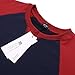 Zeagoo Coofandy Men's Long Sleeve T-Shirt Tee Cotton Plain Raglan Baseball Shirts Navy Blue