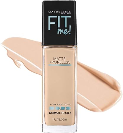 Amazon メイベリン フィットミー リキッド ファンデーション 122 標準的な肌色 ピンク系 メイベリン ビューティー 通販