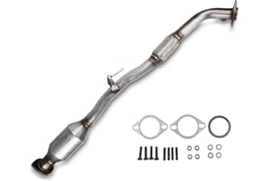 PHILTOP Rear Catalytic Converter Kit Direct-Fit Compatible with Toyota 2002-2006 Camry 2.4L, 2004-2006 Solara 2.4L Replace# 18064, 643001, 40483, 55435, 1741028290, Stainless Steel (EPA Compliant)