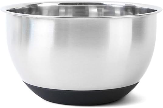 Dikewang Ergonomisches Design Chef Land Edelstahl Rutschfester Silikonboden Set Mischen Schneebesen Schale Geeignet Fur Alle Arten Von Kuchen Brot Und Geback Servieren Grosser Oder Kleine Salate A Amazon De Baumarkt