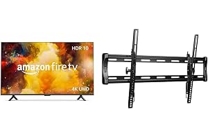 Fire TV Bundle: Includes Amazon Fire TV 55" Omni Series 4K UHD smart TV & Made for Amazon Universal Tilting TV Wall Mount for 50-86" TVs