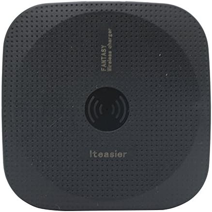 Iteasier Fast Qi Wireless Charger Pad for Sumsang Galaxy S8/S8Plus/S7/S7 Edge/S6/S6 and All Qi-Enbled Devices or iPhone 5/5s/5c/6/6plus/7/7plus Which with The Wireless Charger Receiver