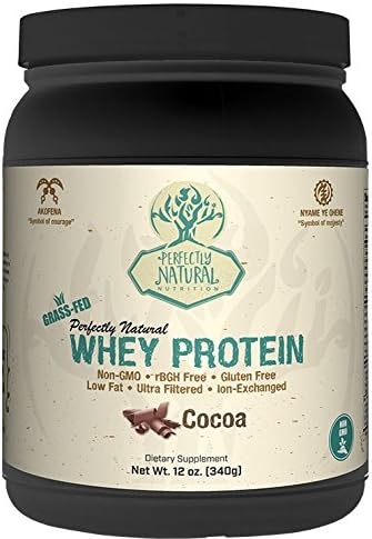 Perfectly Grass Fed Whey Protein Powder - Preservative Free, Non-GMO, Gluten Free