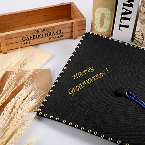image for Zhanmai Graduation Cap Decorative Stickers Set Includes 2 Sheets Lette