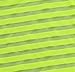 Jaxu Men's Bordered Mesh Striped Thong Underwear Yellow X-Large