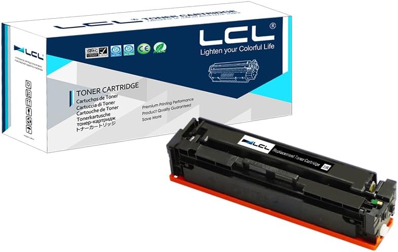 LCL Compatible Toner Cartridge 045H CRG-045H 1246C001 1246C002 (1 Black) Replacement for Canon i-SENSYS LBP611C LBP611CN LBP612C LBP613Cdw MF631Cn MF632Cdw MF633Cdw MF634Cdw MF635cx