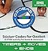 Ozoeasy Sticker Codes (Timers + Moves + Ends Pack) for use with Ozobot