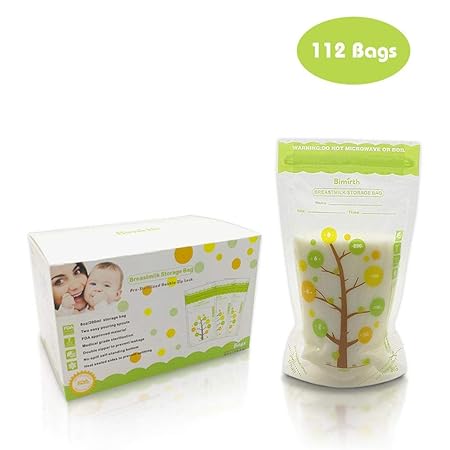 AOLVO recipientes para Leche Materna Bolsas para Leche, 235 ML ...