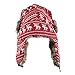 Vktech® Womens Lovely Warm Winter Bomber Cap Lady Russian Trapper Ear Flaps Ski Hat Red
