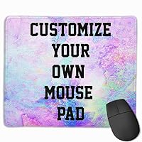 Personalized Mouse Pad, Add Picture Text Logo Make Your Own Customized Mousepad 11.8x9.8x0.09 Inch