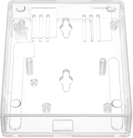 Un known Accesorios Electrónicos LDTR-PJ020 de ABS Transparentes Accesorios Tablero de Caja de plástico de la Cubierta for el Arduino R3 Desarrollo