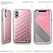 Clayco iPhone Xs Case, iPhone X Case, Hera Series Full-Body Rugged Case with Built-in Screen Protector for Apple iPhone Xs 2018/iPhone X 2017 Release (Rosegold)