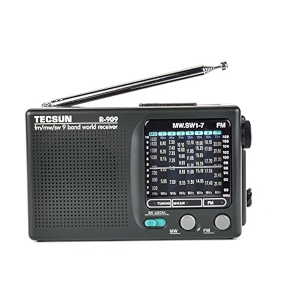 Radio XHD Tecsun R-909  AM FM Onda Corta - Imagen 2