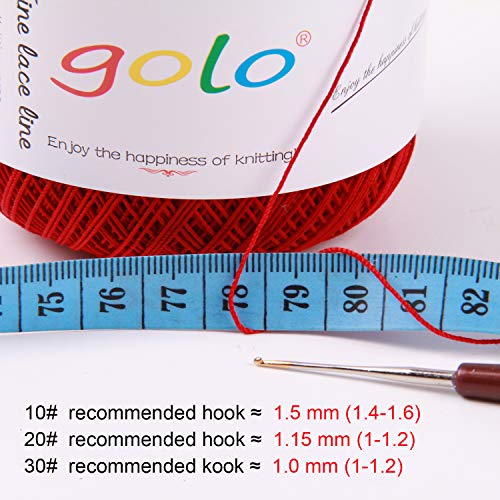 2 Cotton+Crochet+Thread+Rainbow+Knitting